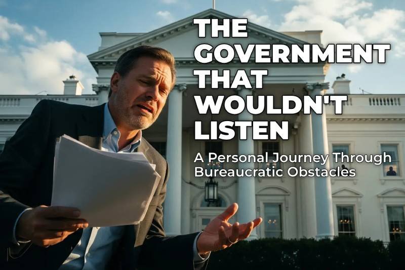 The Government That Wouldn’t Listen: A Personal Journey Through Bureaucratic Obstacles