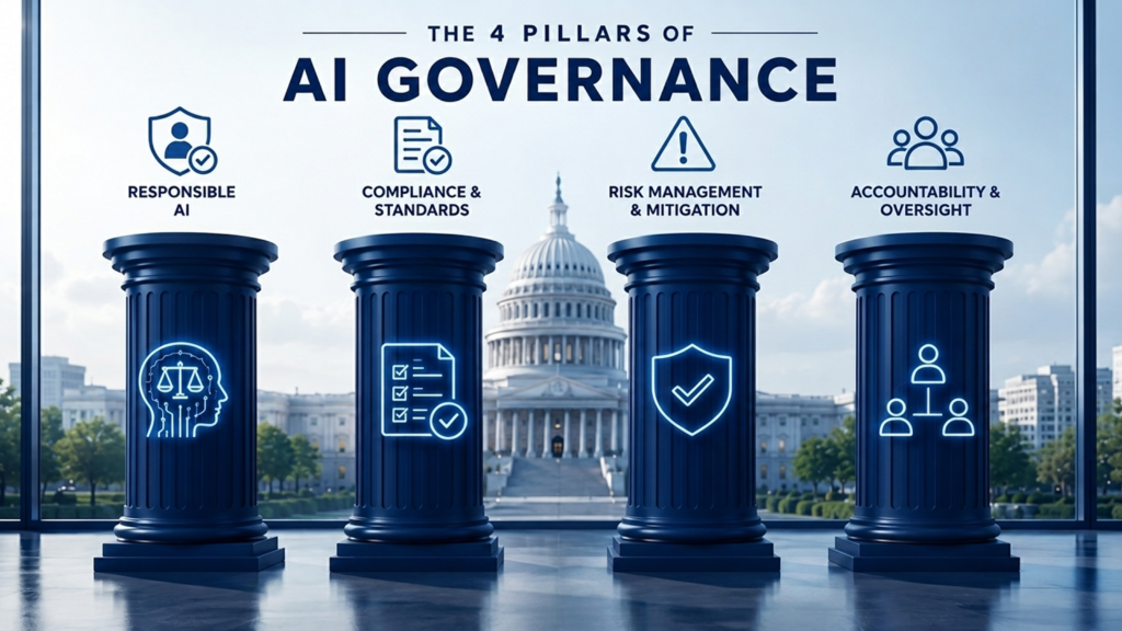 4-Main-Pillars-AI-Governance